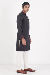 Men's Premium Panjabi (Black)